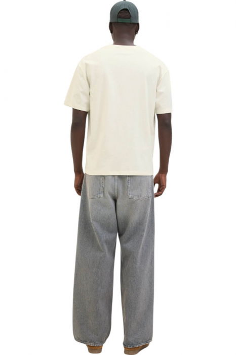 Tricou JACK &JONES Japan Crew SS25 - 12291125-Egret [2]