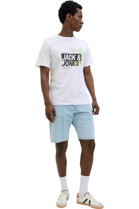 Tricou JACK &JONES Jaxon LN - 12269390-White [4]