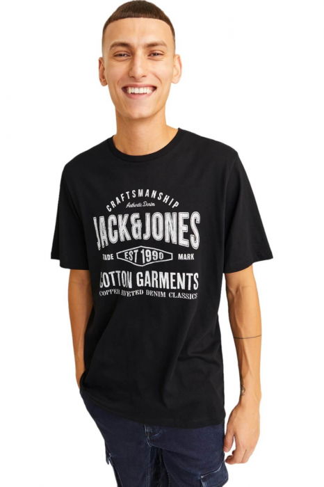 Tricou JACK &JONES Jeans - 12256779-Black [5]