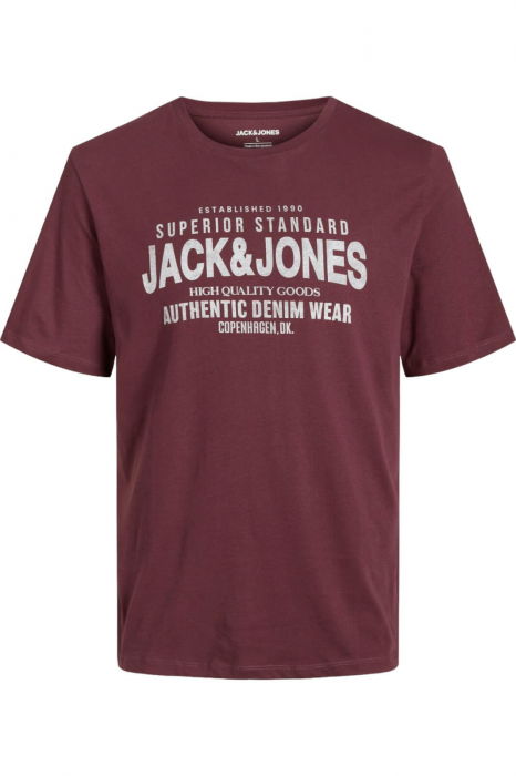 Tricou JACK &JONES Jeans - 12256779-Wine [1]