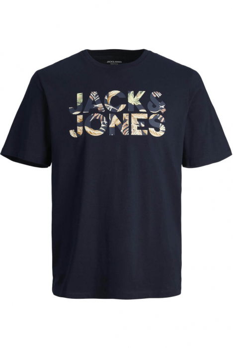 Tricou JACK &JONES Jeff Corp Logo - 12250683-Navy Blazer [1]