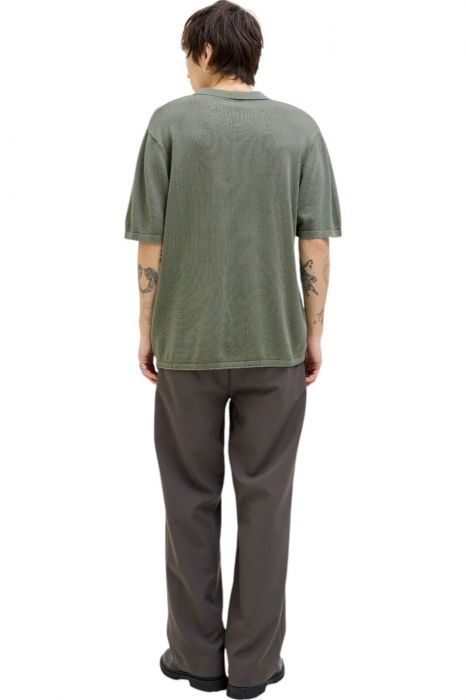 Tricou JACK &JONES Leo Knit Polo - 12268275-Agave Green [2]