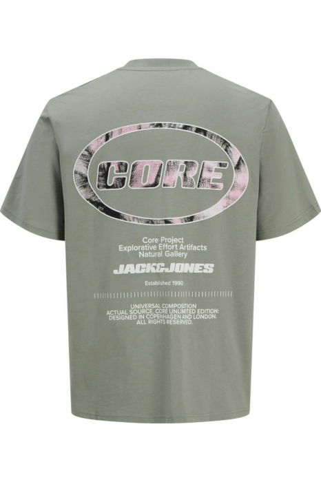 Tricou JACK &JONES Lido AOP Back Print - 12276629-Shadow [2]