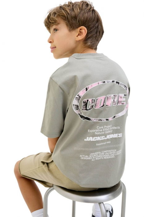 Tricou JACK &JONES Lido AOP Back Print JNR - 12278705-Shadow [3]