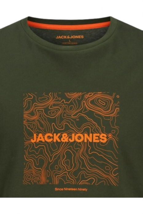 Tricou JACK &JONES Liner - 12256780-Kombu [2]