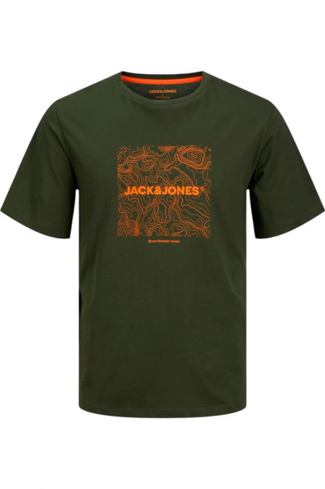 Tricou JACK &JONES Liner - 12256780-Kombu [1]