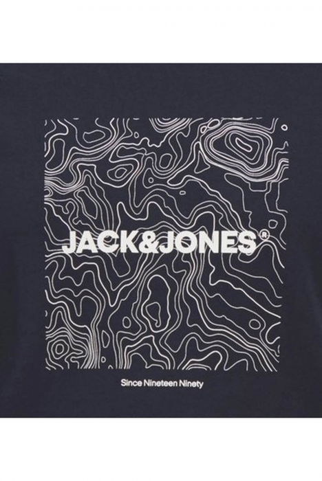 Tricou JACK &JONES Liner - 12256780-Navy Blazer [4]