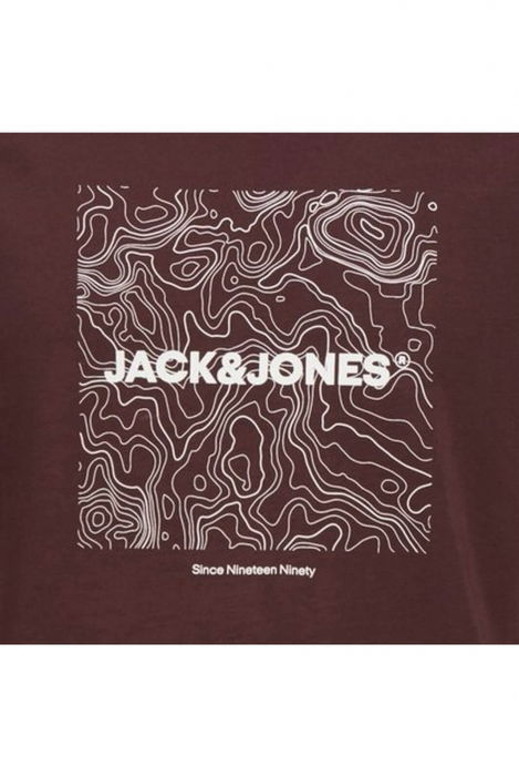 Tricou JACK &JONES Liner - 12256780-Vineyard [4]