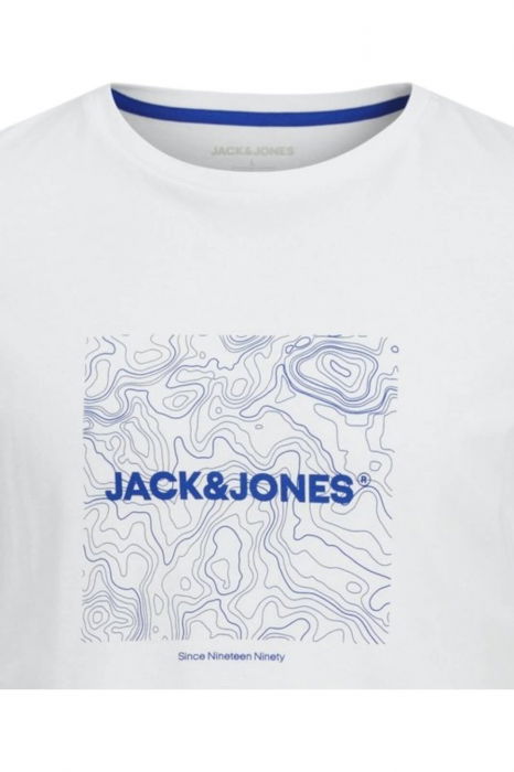 Tricou JACK &JONES Liner - 12256780-White [2]