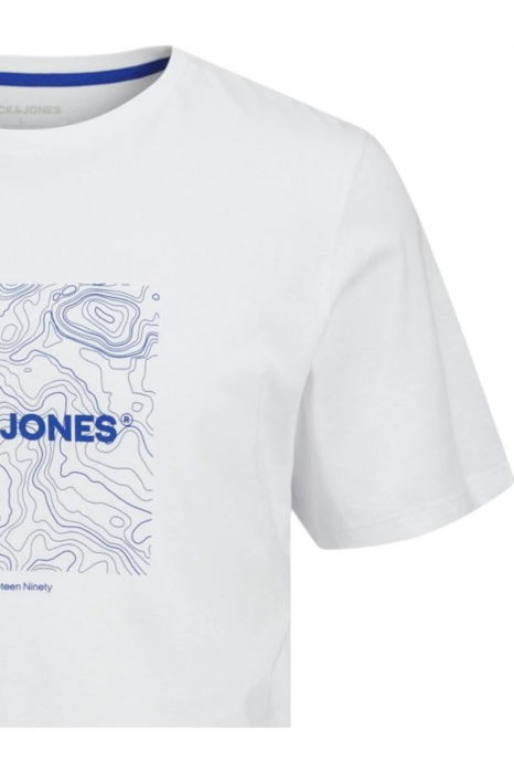 Tricou JACK &JONES Liner - 12256780-White [3]