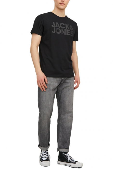 Tricou JACK &JONES Corp Logo - 12151955-Black [4]