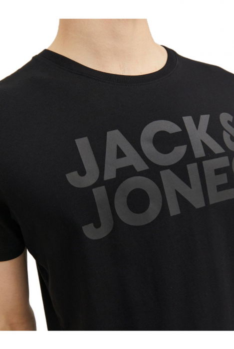 Tricou JACK &JONES Corp Logo - 12151955-Black [3]