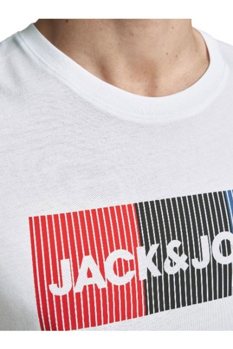 Tricou JACK &JONES Logo - 12151955-White [3]