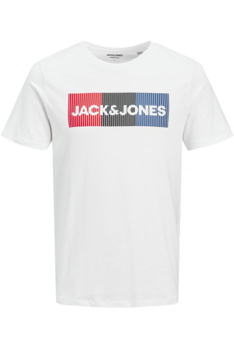 Tricou JACK &JONES Logo - 12151955-White [1]
