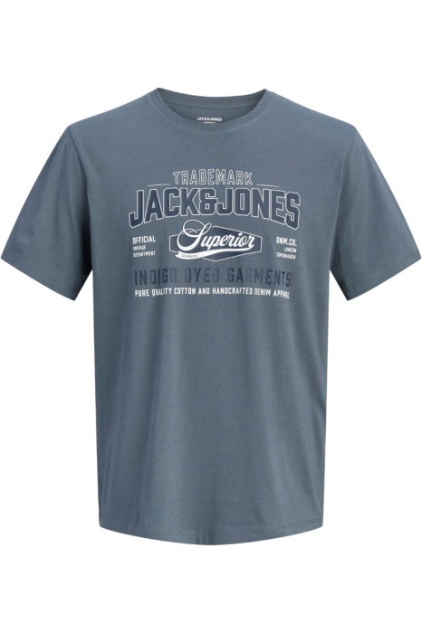 Tricou JACK &JONES Logo O-Neck SN - 12299017-Turbulence [6]