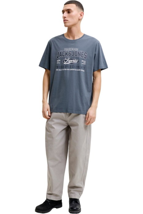 Tricou JACK &JONES Logo O-Neck SN - 12299017-Turbulence [5]