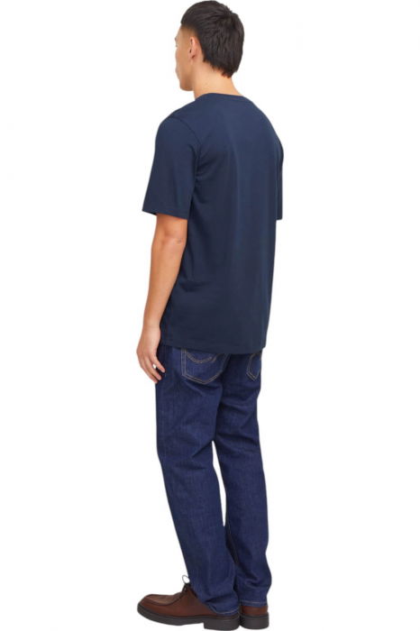 Tricou JACK &JONES Logo SS25 - 12268267-Sky Captain [2]
