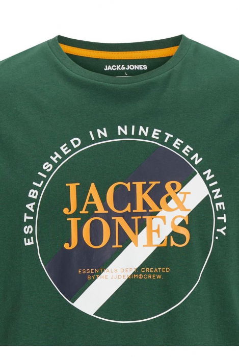 Tricou JACK &JONES Loof - 12248624-Dark Green [2]