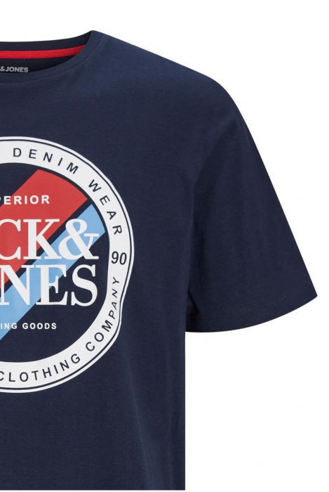 Tricou JACK &JONES Loof - 12248624-Navy Blazer [3]