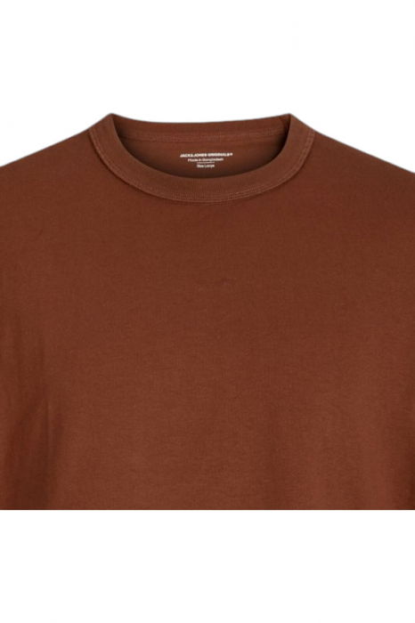 Tricou JACK &JONES Lucca Blank - 12276585-Brandy [2]