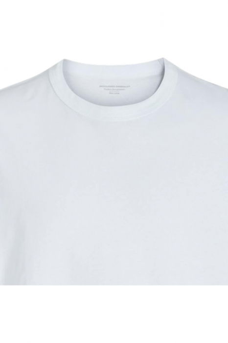 Tricou JACK &JONES Lucca Blank - 12276585-Bright [2]