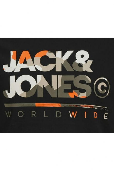 Tricou JACK &JONES Luke - 12256785-Black [4]