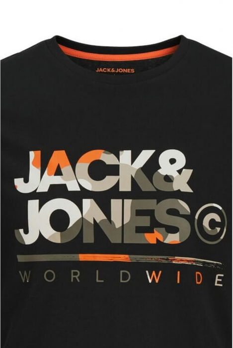 Tricou JACK &JONES Luke - 12256785-Black [2]
