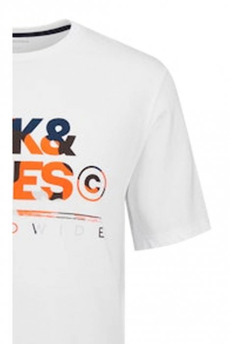 Tricou JACK &JONES Luke - 12256785-White [3]