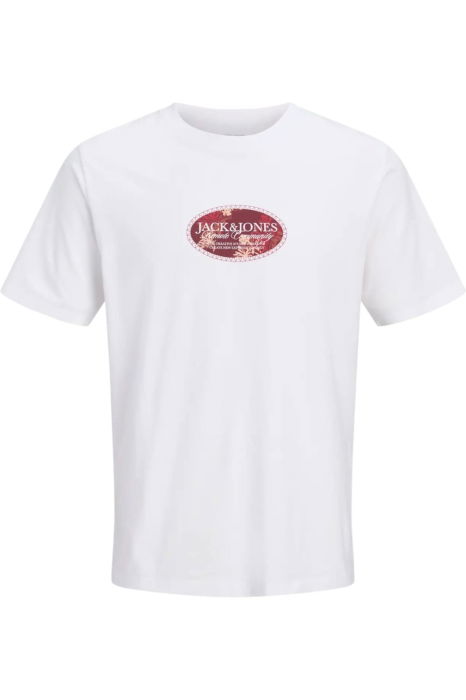 Tricou JACK &JONES Montauk Front - 12297890-Bright White [1]