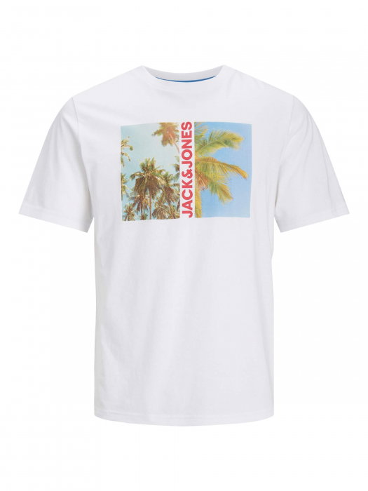 Tricou JACK &JONES Navin - 12247982-White [1]