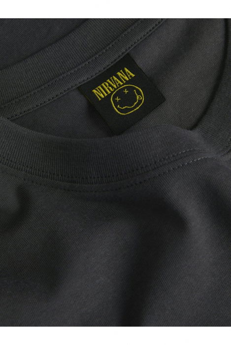 Tricou JACK &JONES Nirvana CN - 12291427-Asphalt [3]