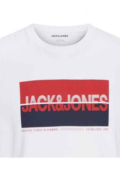 Tricou JACK &JONES Nolan - 12256804-White [2]