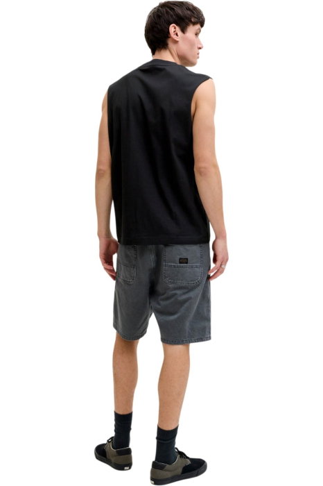 Tricou JACK &JONES Norrebro Emb SI LN - 12292009-Black [2]