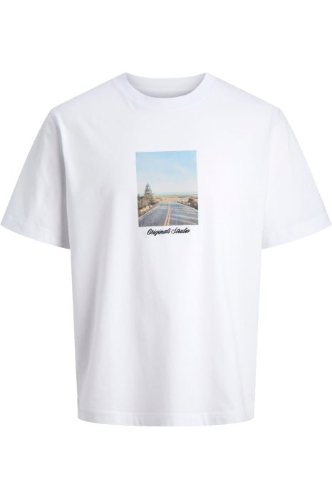 Tricou JACK &JONES Norrebro Photo LN - 12291022-Bright White [3]