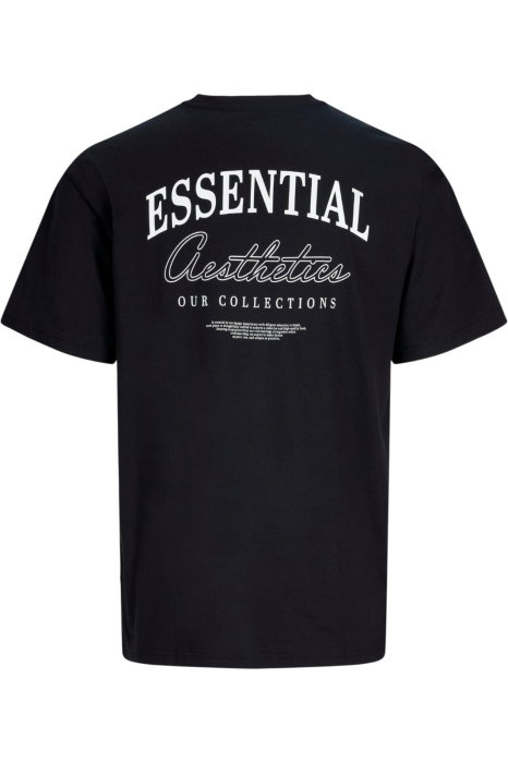 Tricou JACK &JONES Organic Relaxed Studio SN - 12299416-Black [2]