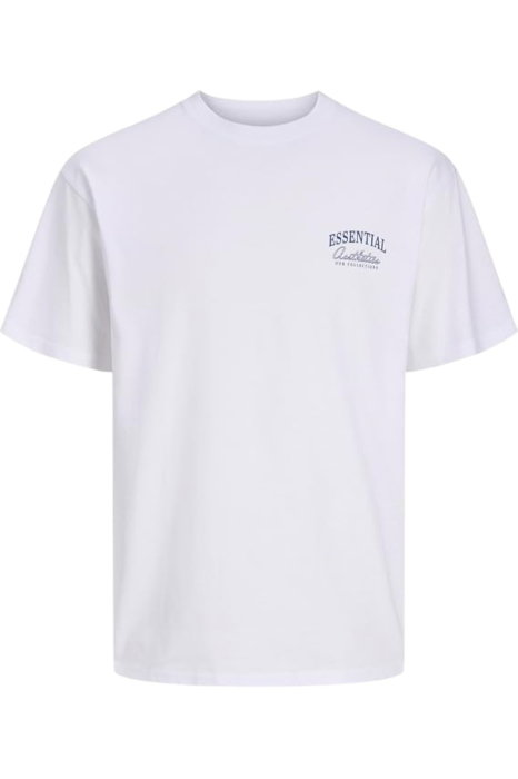 Tricou JACK &JONES Organic Relaxed Studio SN - 12299416-Bright White [1]