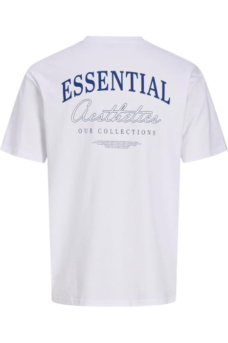 Tricou JACK &JONES Organic Relaxed Studio SN - 12299416-Bright White [2]
