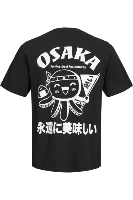 Tricou JACK &JONES Osaka Back Print SS - 12297699-Black [2]
