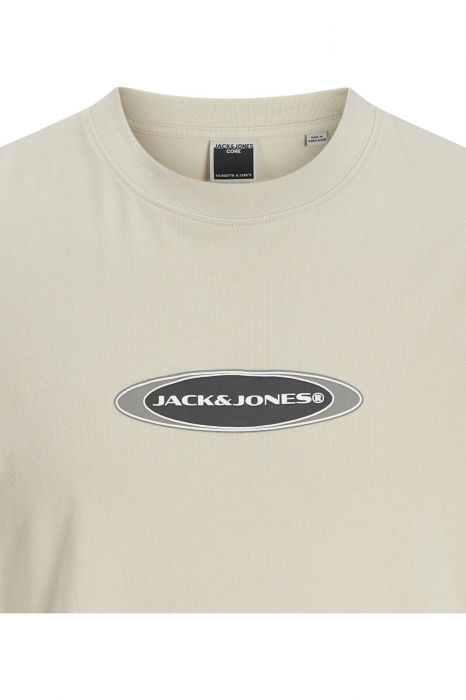 Tricou JACK &JONES Pacer Branding - 12273880-Moonbeam [2]