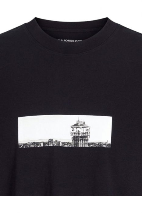 Tricou JACK &JONES Pacer Photo Branding - 12273775-Black [2]