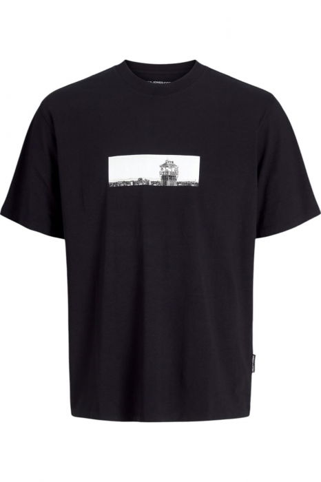 Tricou JACK &JONES Pacer Photo Branding - 12273775-Black [1]