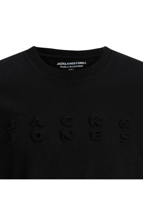 Tricou JACK &JONES Pacer Print - 12273295-Black [2]