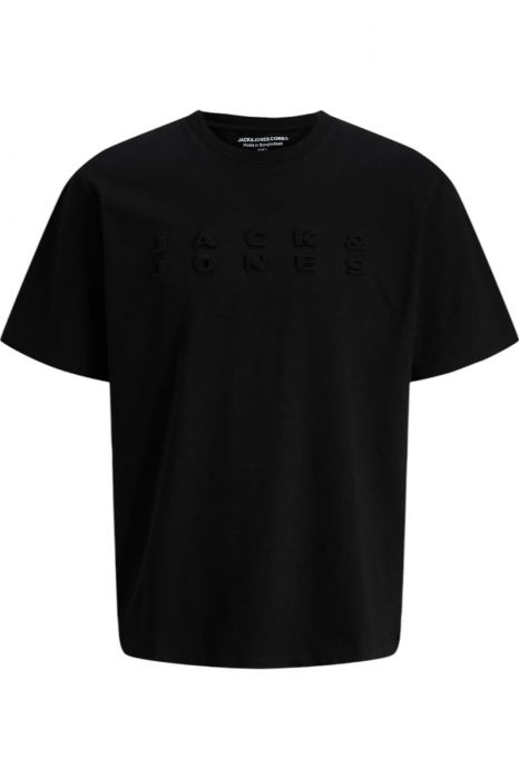 Tricou JACK &JONES Pacer Print - 12273295-Black [1]