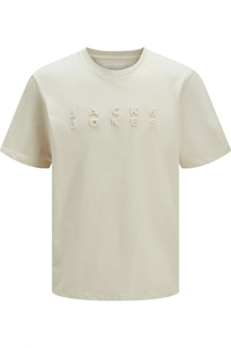 Tricou JACK &JONES Pacer Print - 12273295-Moonbeam [1]