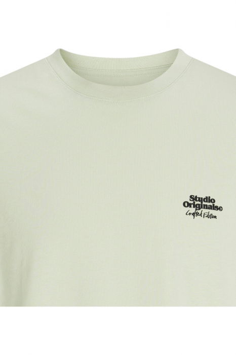 Tricou JACK &JONES Paros Abstract Backprint - 12273385-Celadon Tint [3]