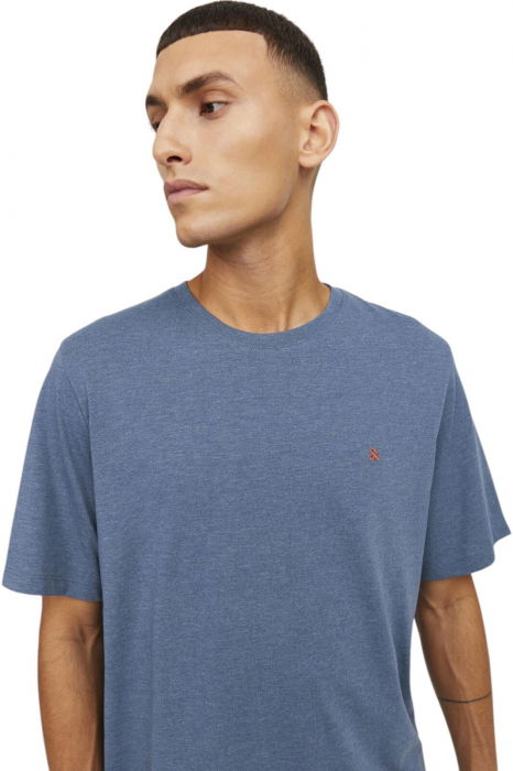 Tricou JACK &JONES Paulos - 12245087-Denim Blue [3]
