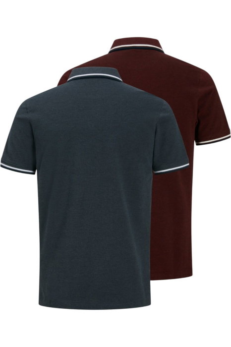 Tricou JACK &JONES Paulos Polo 2PK - 12191216-Fired Brick [2]