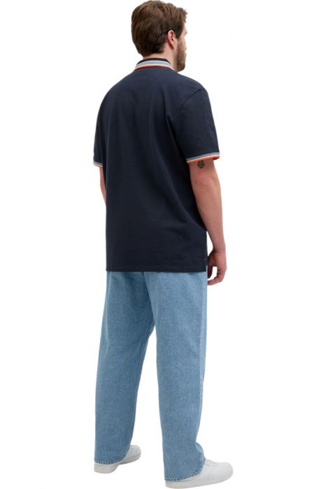 Tricou JACK &JONES Paulos Polo SS PLS - 12143859-Black Navy [2]