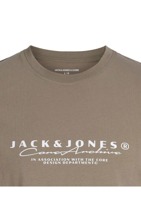 Tricou JACK &JONES Point Branding PLS - 12292229-Desert Taupe [2]