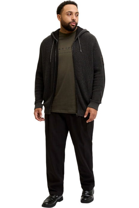 Tricou JACK &JONES Point Branding PLS - 12292229-Grape Leaf [4]